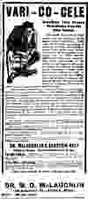 Ad for Dr. McLaughlin’s Electric Belt in the Oct. 1, 1903 Vancouver Province.