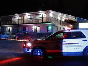 The Integrated Homicide Investigation Team says charges have been laid in the death of a 30-year-old man at a Langley hotel on March 25, 2022.