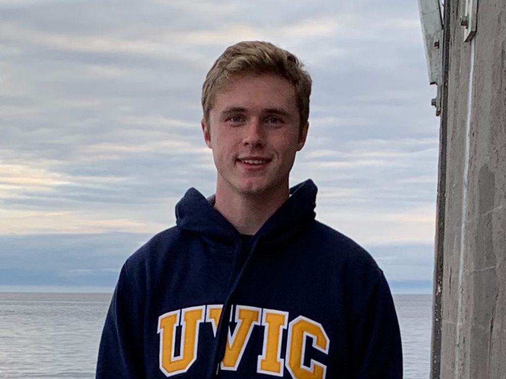  university of victoria economics student colton clarke.