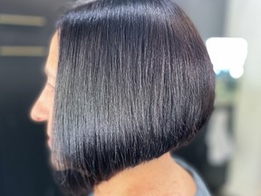 One final variation of the bob, a hairstyle that can be cut into many different variations. What you choose is up to you.