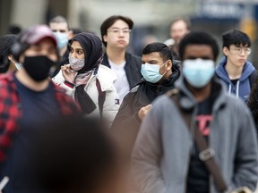 File photo. Some people may choose to wear masks again as a new variant that causes COVID-19 called Kraken is now in B.C.