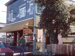 Naam Natural Foods restaurant, photographed in 1974.