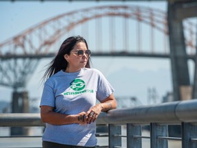 Barbara James is the regional representative for B.C. Centre for Women in the Trades and finishing her fourth year at BCIT to attain her red seal in carpentry. She has recently been working on the Patullo bridge replacement project in New Westminster.