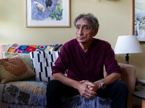 Physician and author Gabor Mate at his home in Vancouver on Sept. 10.