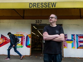 David McKie is president of Dressew Supply, a fabric and sewing store on West Hastings Street in Vancouver.
