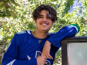 Jose Santos credits the Canucks Family Education Centre with getting him the help he needed to excel at school.