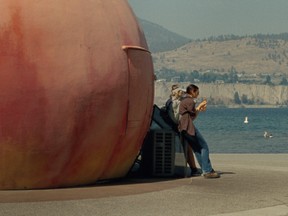 Director/writer Sophie Jarvis opens her feature film career strong with the drama Until Branches Bend. The film about a fruit-grading whistleblower in a fictional Okanagan town stars Grace Glowicki (front) and Alexandra Roberts (back) and runs at this year's VIFF Oct. 2 and Oct. 7.