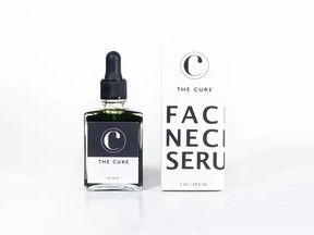 The Cure Skincare Face + Neck Serum, $68.