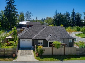 This two bedroom rancher in Gibsons on the Sunshine Coast was listed for $898,000 and sold for $880,000.