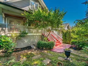 This five bedroom home on East 23rd Avenue in Vancouver was listed for $2,200,000 and sold for $2,175,000.