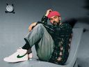 BC hip-hop artist SonReal will release his new album titled Nobody's Happy All the Time on November 4.  Sterling LaRose photo.