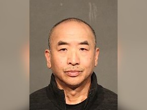 Jin Ming Han, 57, has been arrested in connection with a house fire in Coquitlam on Oct. 7, 2022.