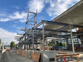 Canada Line service from Bridgeport into Richmond will be disrupted from Oct. 11 to Nov. 3, 2022, as crews do heavy equipment work on the new Capstan Station.