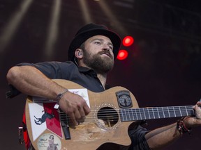 File photo of a Zac Brown Band performance in Alberta.