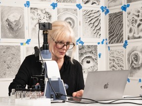 Tsawwassen's Bettina Harvey has been chosen the first artist in Science World's Artist in Residence (AiR) program.