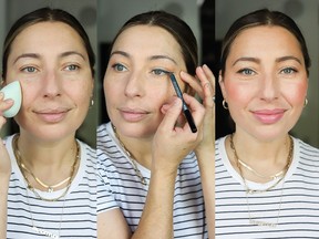 Nadia Albano demonstrates the three phases of getting that ‘green look’ in your daily beauty routine.