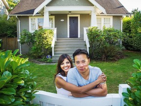 Teena Gupta and husband, Ken Sim, in 2013.