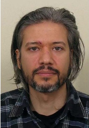 Aydin Coban is shown in this handout photo from the time of his arrest by Dutch police, entered into an exhibit at his trial in B.C. Supreme Court in New Westminster.