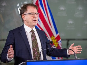 File photo of B.C.'s Minister of Health Adrian Dix.