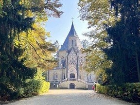 The Schwarzenberg tomb near the town of Třeboň is the resting place of 27 members of the noble family that once owned the Třeboň wetlands.