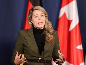 Foreign Affairs Minister Melanie Joly will be joined in Vancouver today for the announcement.