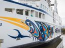 B.C. Ferries' latest vessel, the Salish Heron