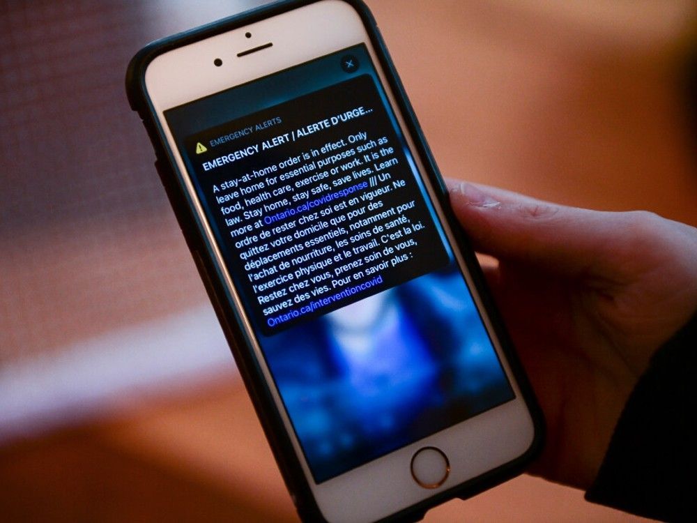 Canadawide emergency alert test scheduled for B.C. on Wednesday