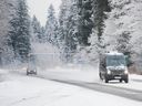 Se advierte a los conductores que se preparen para la nieve en algunas de las carreteras de BC.