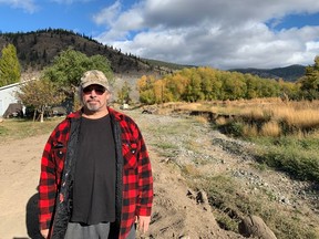 Bob Marcelet says he’d like to stay on his property near the Coldwater River that was ravaged by last year’s flood waters, but ‘we need some answers’ on what kind of flood protection will be implemented and paid for.