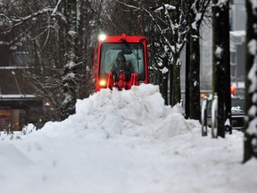 File photo from Jan. 6, 2022, when snow blanketed Burnaby and other parts of Metro Vancouver.