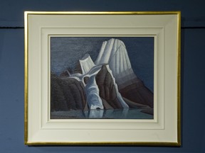 Lawren Stewart Harris painting, From Berg Lake, Evening, sold for $1.562 million at Heffel art auction.