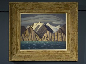 The Lawren Stewart Harris painting, Arctic Sketch XV, sold for $2.04 million at a Heffel art auction Nov. 24.