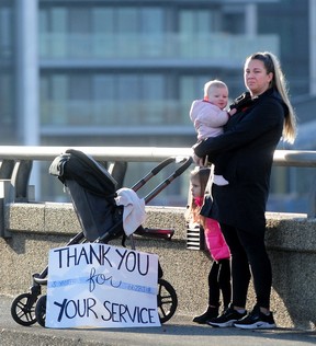 Scenes from the Regimental Funeral of Burnaby RCMP Constable Shaelyn Yangin Richmond, BC., on November 2, 2022. Yang was stabbed to death in Broadview Park in Burnaby while checking on a person living in a tent.(NICK PROCAYLO/PNG)