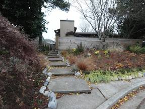 Exterior of the house on Vancouver’s west side.