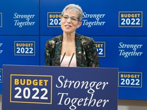 British Columbia’s budget forecast shows a surplus of $5.7 billion, dwarfing the previous estimate and giving the government room to help people facing the ongoing cost-of-living crunch, says Finance Minister Selina Robinson.