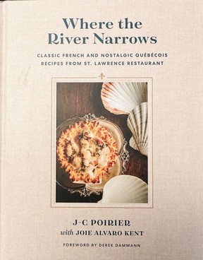 Where The River Narrows is the new cookbook from Michelin star chef J.C. Poirier.