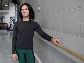 Cameron Fraser-Monroe of Tla’amin First Nation, the artist-in-residence at Ballet Kelowna for the 2022-23 season.