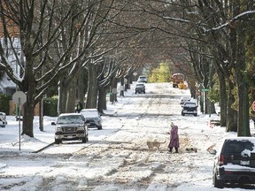 Environment Canada is predicting a chance of snow in Metro Vancouver starting Saturday.