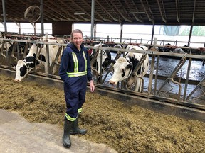 Chilliwack dairy farmer Sarah Sache in a file photo.