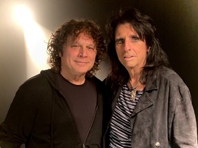 Documentary filmmaker Ron Chapman (left) with Alice Cooper, whose fledgling career rocketed to stardom as a result of the Toronto Rock and Roll Revival music festival in September 1969. Chapman’s film Revival69 tells the story of that celebration over 50 years ago, and will be playing at Vancity Theatre Dec. 18, 20, 22 and 23.