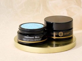 Diamant Bleu cream, $160 at Okoko, okokocosmetiques.com.