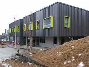 New school designed to be safe in an earthquake replaces a century old structure.