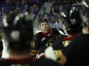 Zack Ostapchuk, in his fourth season with the Giants, had 10 goals and 29 points in 21 games when he left for Team Canada selection camp.