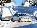 The worst day for crashes this week on B.C.'s snow-covered roads was Monday, just as the storm was rolling in during the evening commute.