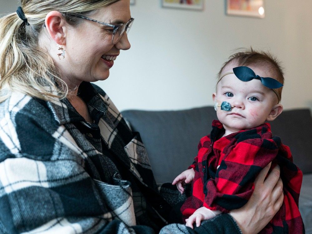 Eight month old Penelope is a true miracle baby Vancouver Sun