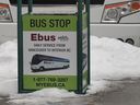 The bus involved in Friday's crash on Highway 97C belonged to the Alberta-based company Ebus. The vehicle was travelling from Kelowna to Vancouver at the time of the crash.