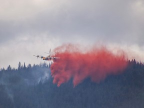 A drone in operation.