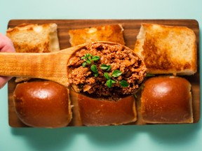 The classic Sloppy Joe surely qualifies as comfort food, particularly on a frigid, winter’s day. If you decide to include the bun, remember to toast it.