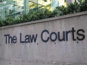 The Law Courts in downtown Vancouver.