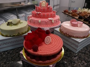 Ladurée Canada cakes are made from scratch at the pastry laboratory in Burnaby.